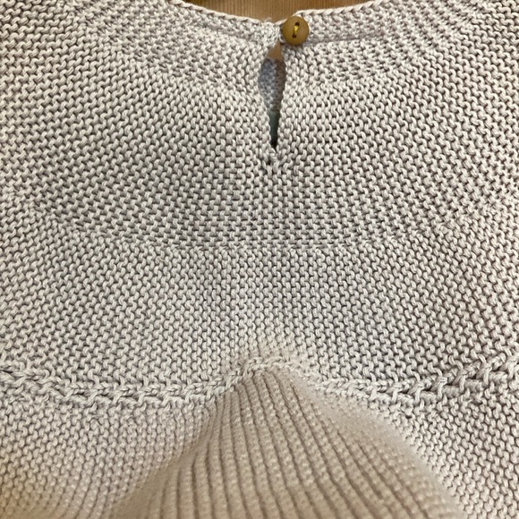 Zara Beige Crew Neck Textured Knit Sweater 18-24 months NWT - Picture 4 of 4